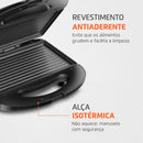 Sanduecheira Mastr Grill inox- Bazar Popular.