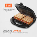Sanduecheira Mastr Grill inox- Bazar Popular.